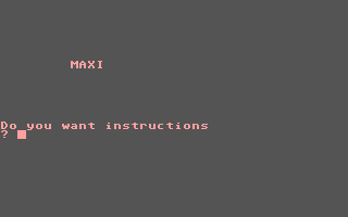C64 GameBase Maxi Robtek_Ltd. 1986