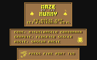 C64 GameBase Maze_of_the_Mummy Psytronik_Software 2015
