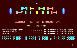 C64 GameBase Mega_Poing The_New_Dimension_(TND) 2003