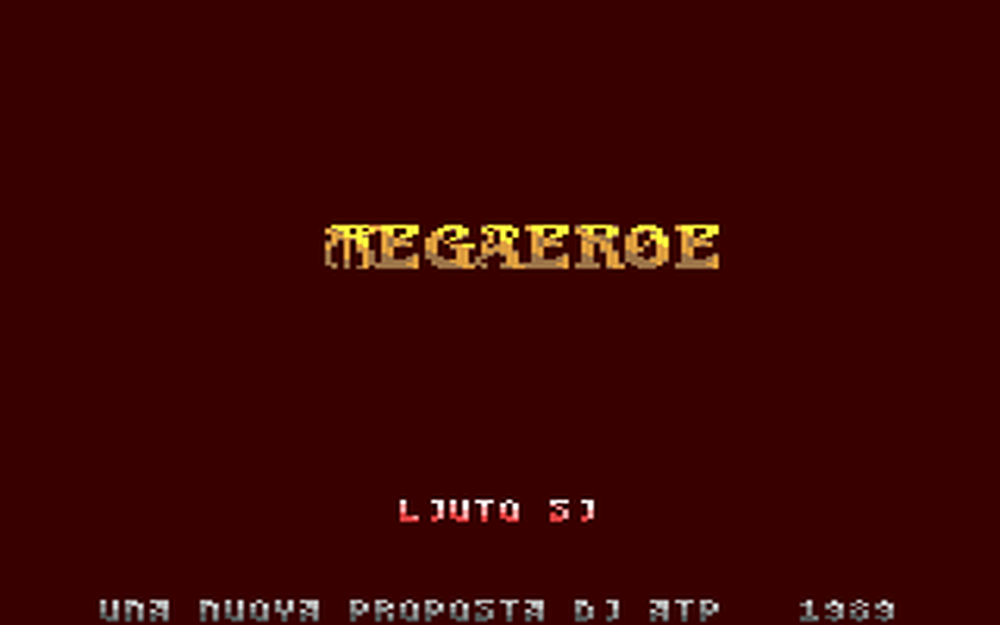 C64 GameBase Megaeroe Edigamma_S.r.l./Super_Game_2000_Nuova_Serie 1989