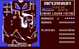 C64 GameBase Meganium_-_The_Light_Metal (Created_with_PCS) 1991
