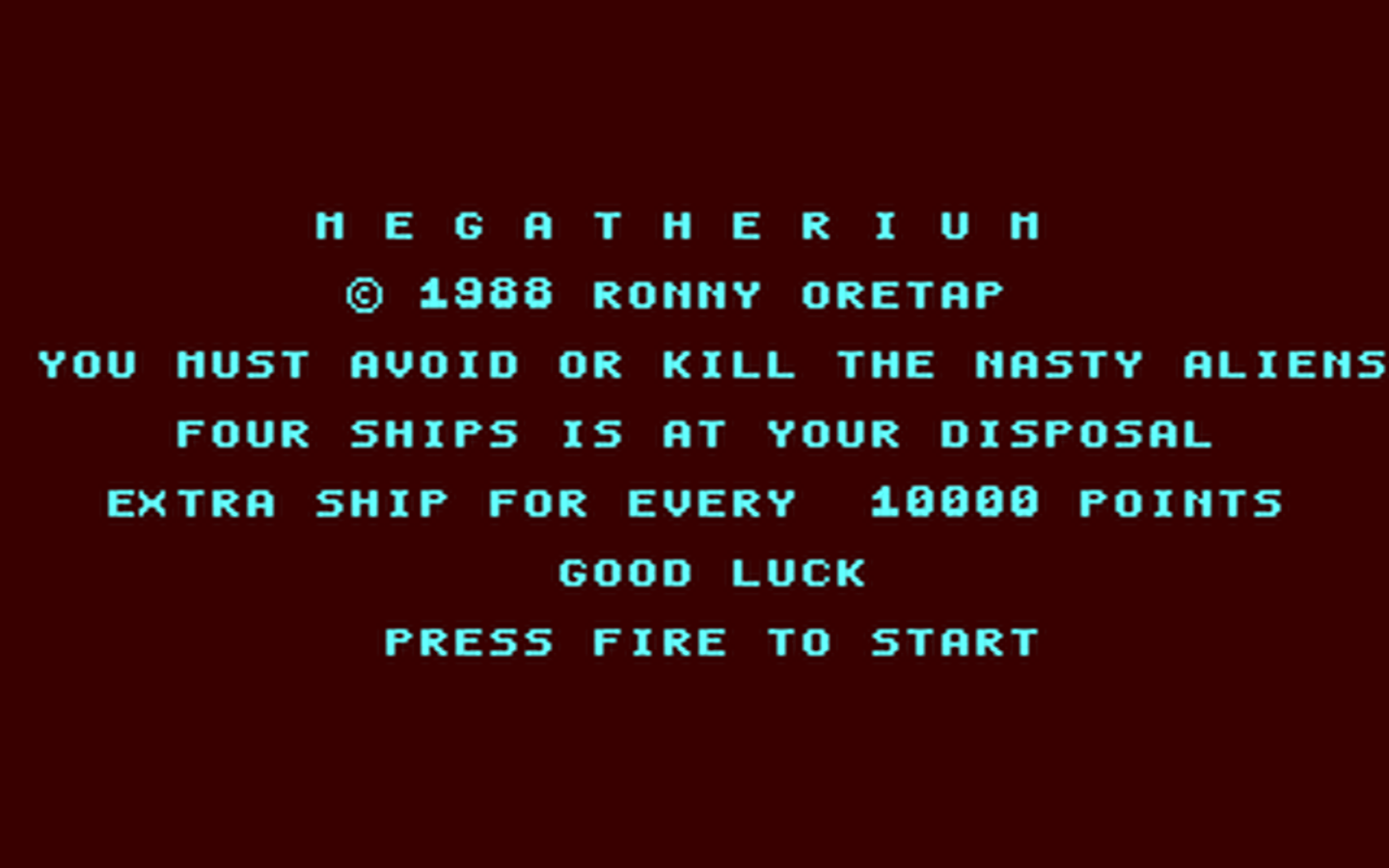 C64 GameBase Megatherium (Created_with_SEUCK) 1988