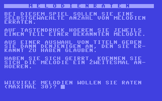 C64 GameBase Melodienraten iWT 1984