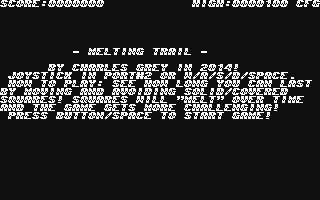 C64 GameBase Melting_Trail (Public_Domain) 2014
