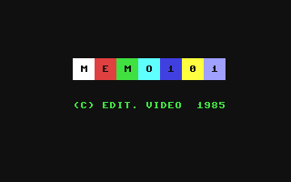 C64 GameBase Memo101 Edizione_Logica_2000/Videoteca_Computer 1985
