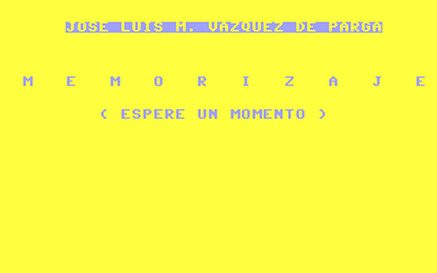 C64 GameBase Memorizaje Ediciones_Ingelek/Tu_Micro_Commodore 1985