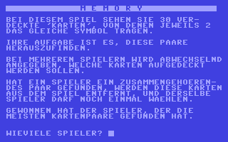 C64 GameBase Memory iWT 1984