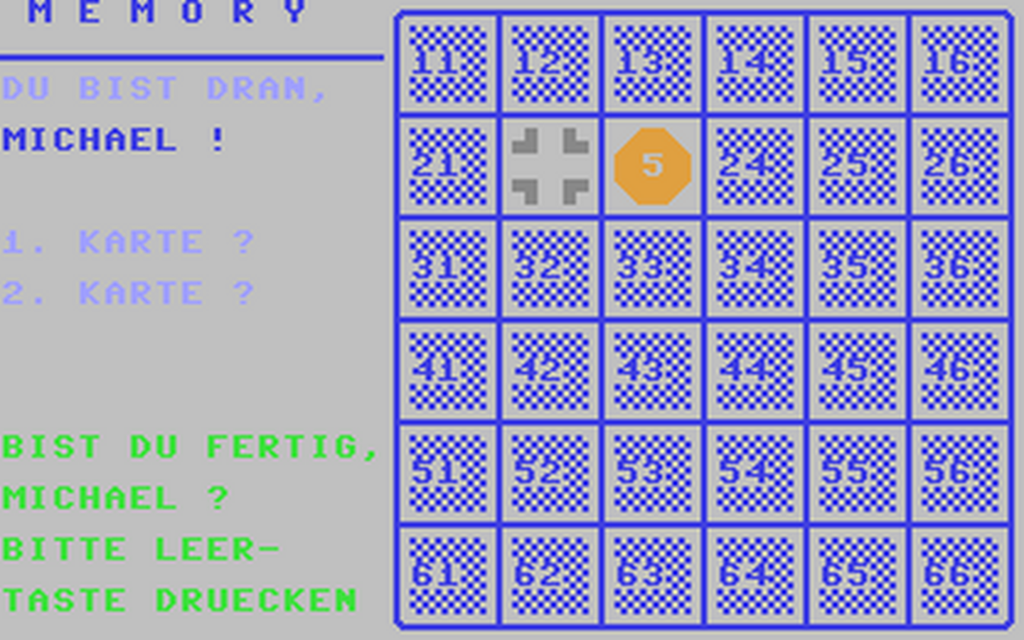 C64 GameBase Memory Lehrmittelverlag_Hagemann 1984