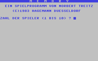 C64 GameBase Memory Lehrmittelverlag_Hagemann 1984