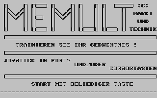 C64 GameBase Memult Markt_&_Technik/64'er 1992