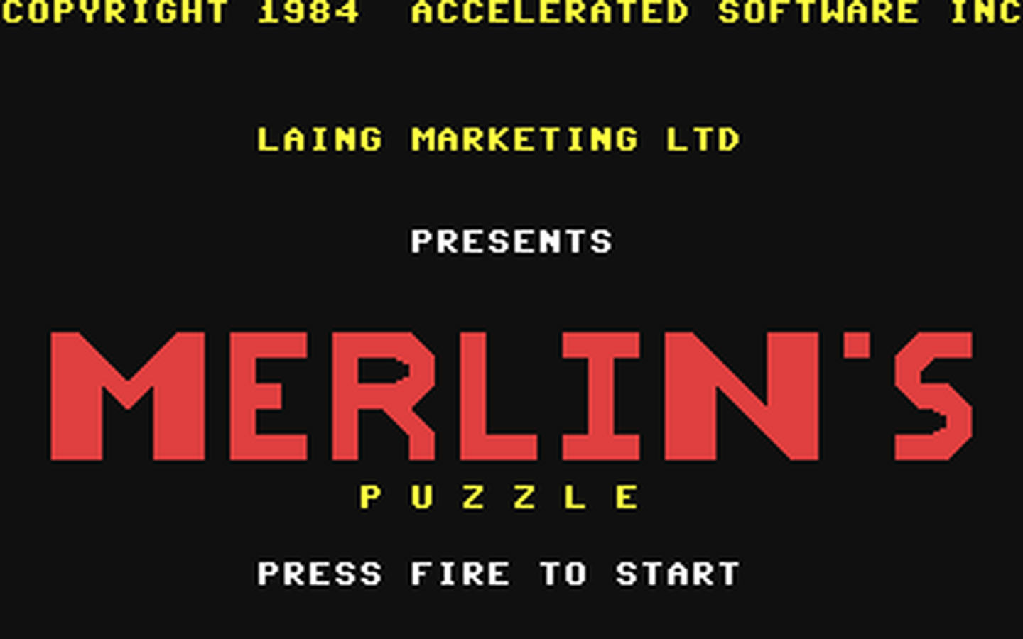 C64 GameBase Merlin's_Puzzle Laing_Marketing_Ltd. 1984