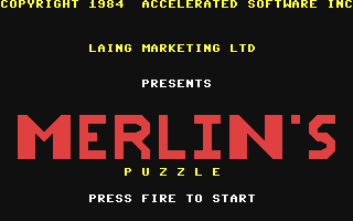 C64 GameBase Merlin's_Puzzle Laing_Marketing_Ltd. 1984