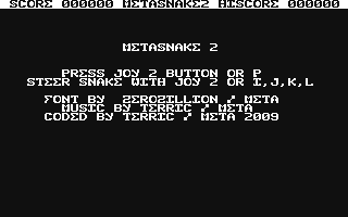 C64 GameBase MetaSnake2 (Preview) 2009