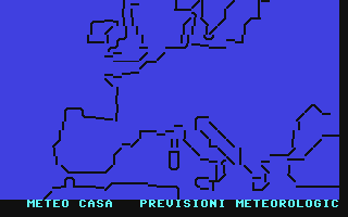 C64 GameBase Meteo_Casa Systems_Editoriale_s.r.l./Commodore_(Software)_Club 1985
