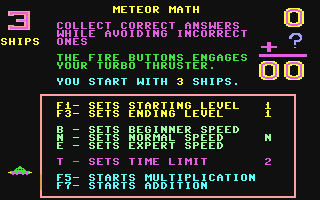 C64 GameBase Meteor_Math COMPUTE!_Publications,_Inc./COMPUTE!'s_Gazette 1991