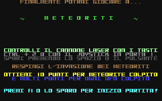 C64 GameBase Meteoriti Pubblirome/Super_Game_2000 1985