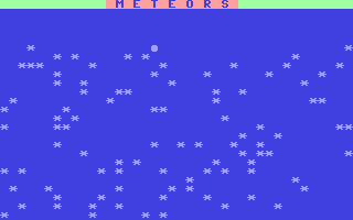 C64 GameBase Meteors