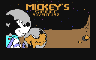 C64 GameBase Mickey's_Space_Adventure Sierra_Online,_Inc./Walt_Disney_Co. 1984