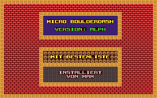 C64 GameBase Micro_Boulderdash_Alph (Not_Published)