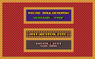 C64 GameBase Micro_Boulderdash_Prof (Not_Published)