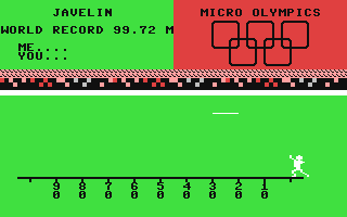 C64 GameBase Micro_Olympics A&F_Software_Ltd._(A'n'F) 1984