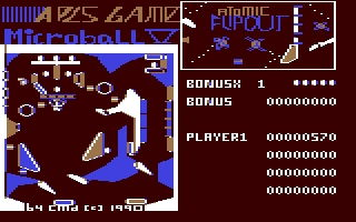 C64 GameBase Microball_V_-_Atomic_Flipout (Created_with_PCS) 1990