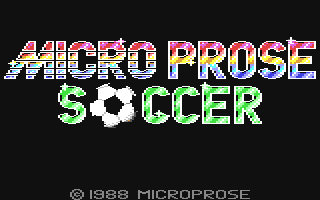 C64 GameBase Microprose_Soccer MicroProse_Software/Sensible_Software 1988