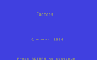 C64 GameBase Middle_School_Maths_I Sci-Soft 1984