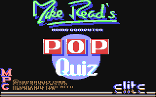 C64 GameBase Mike_Read's_Computer_Pop_Quiz Elite 1989