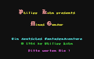 C64 GameBase Minas_Gundur Tronic_Verlag_GmbH/Compute_mit 1987