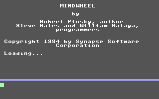 C64 GameBase Mindwheel Broderbund/Synapse_Software 1985