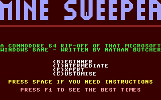 C64 GameBase Mine_Sweeper