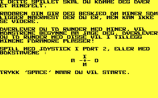 C64 GameBase Minefelt Datacompaniet/64_Tape_Computing 1984