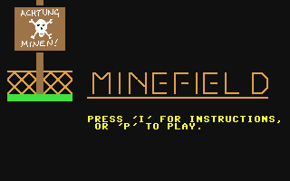 C64 GameBase Minefield Argus_Specialist_Publications_Ltd./PCT_(Personal_Computing_Today) 1984