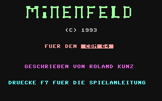 C64 GameBase Minenfeld BB_Software 1993