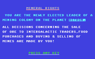 C64 GameBase Mineral_Rights Business_Press_International_Ltd./Your_Computer 1985