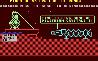 C64 GameBase Mines_of_Saturn Saturn_Developments 1983