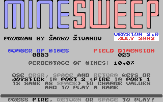 C64 GameBase Minesweep The_New_Dimension_(TND) 2002