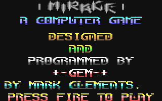C64 GameBase Mirage (Not_Published) 2020