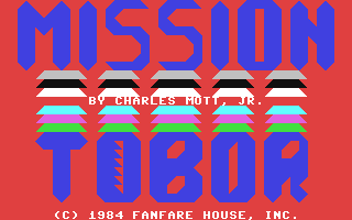 C64 GameBase Mission_-_Tobor CBS_College_Publishing 1985