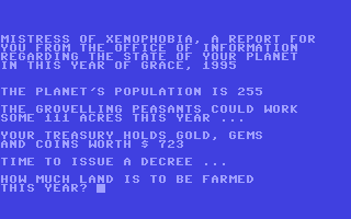 C64 GameBase Mistress_of_Xenophobia Interface_Publications 1983