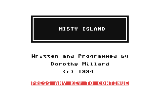 C64 GameBase Misty_Island The_Adventure_Workshop 1994