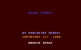 C64 GameBase Mixed_Street (Public_Domain) 1986