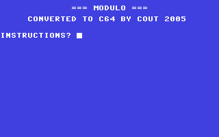 C64 GameBase Modulo (Not_Published) 2005