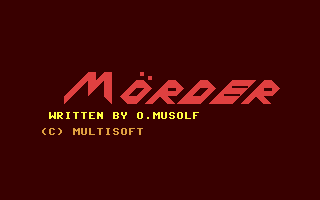 C64 GameBase Mörder Multisoft