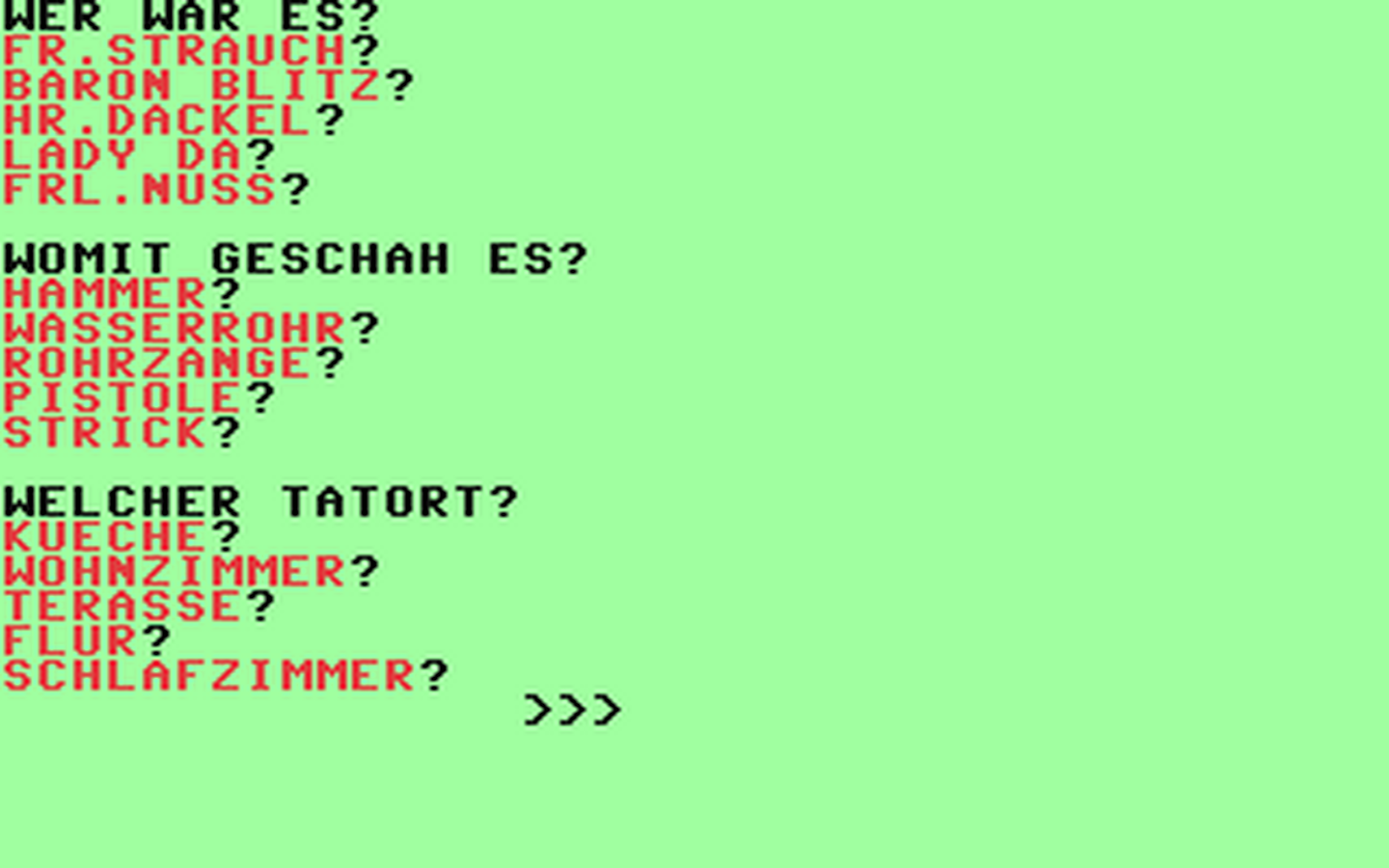 C64 GameBase Mörderjagd 1984