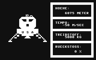 C64 GameBase Mondlandung Markt_&_Technik/64'er 1984
