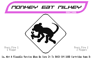 C64 GameBase Monkey_Eat_Milkey (Public_Domain) 2012