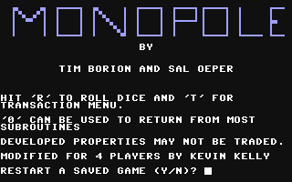 C64 GameBase Monopole_X4 (Not_Published)