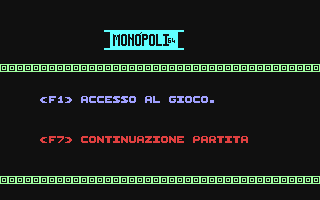 C64 GameBase Monopoli_64 Jacopo_Castelfranchi_Editore_(JCE)/Radio_Elettronica_&_Computer 1987
